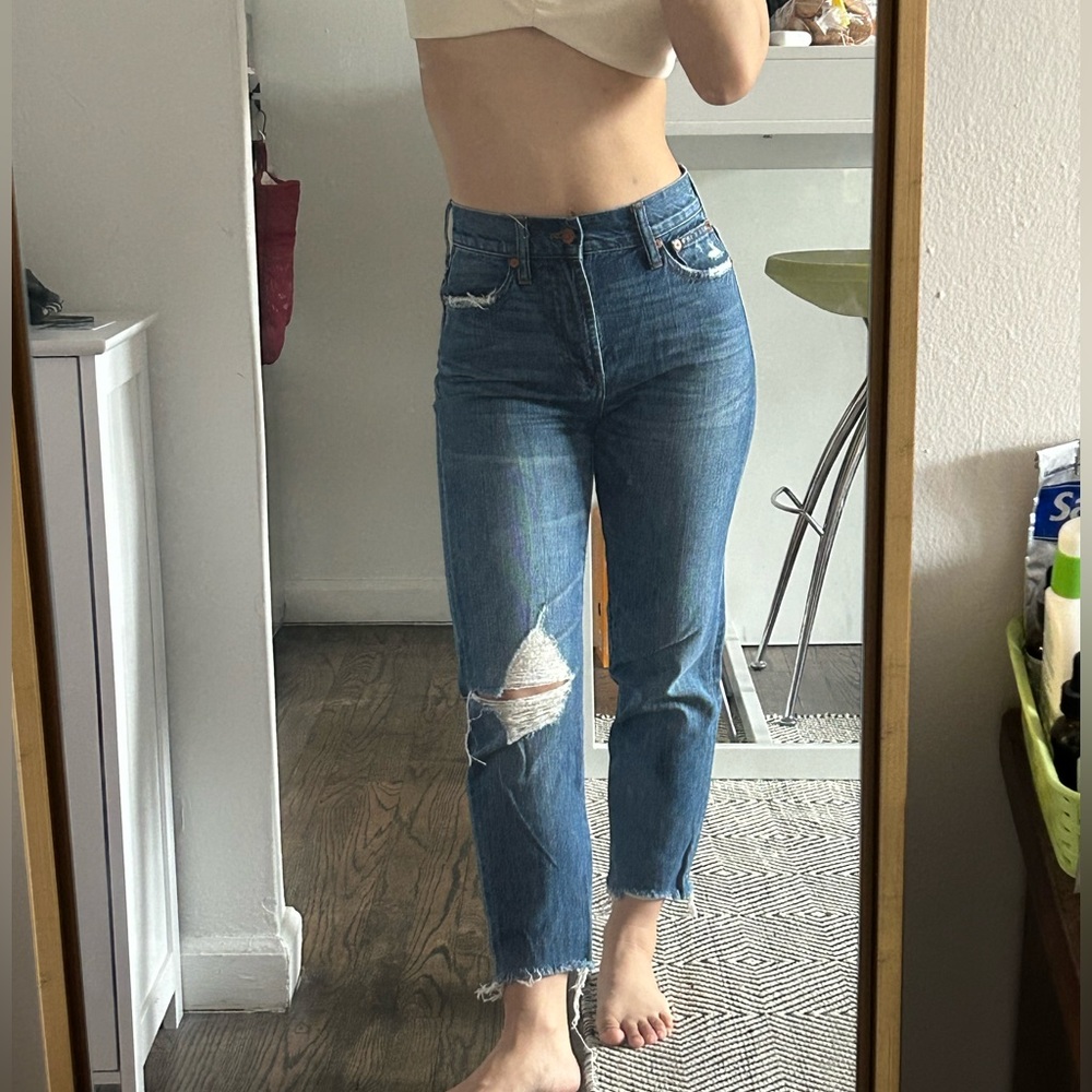 Madewell the perfect summer jean high rise denim
